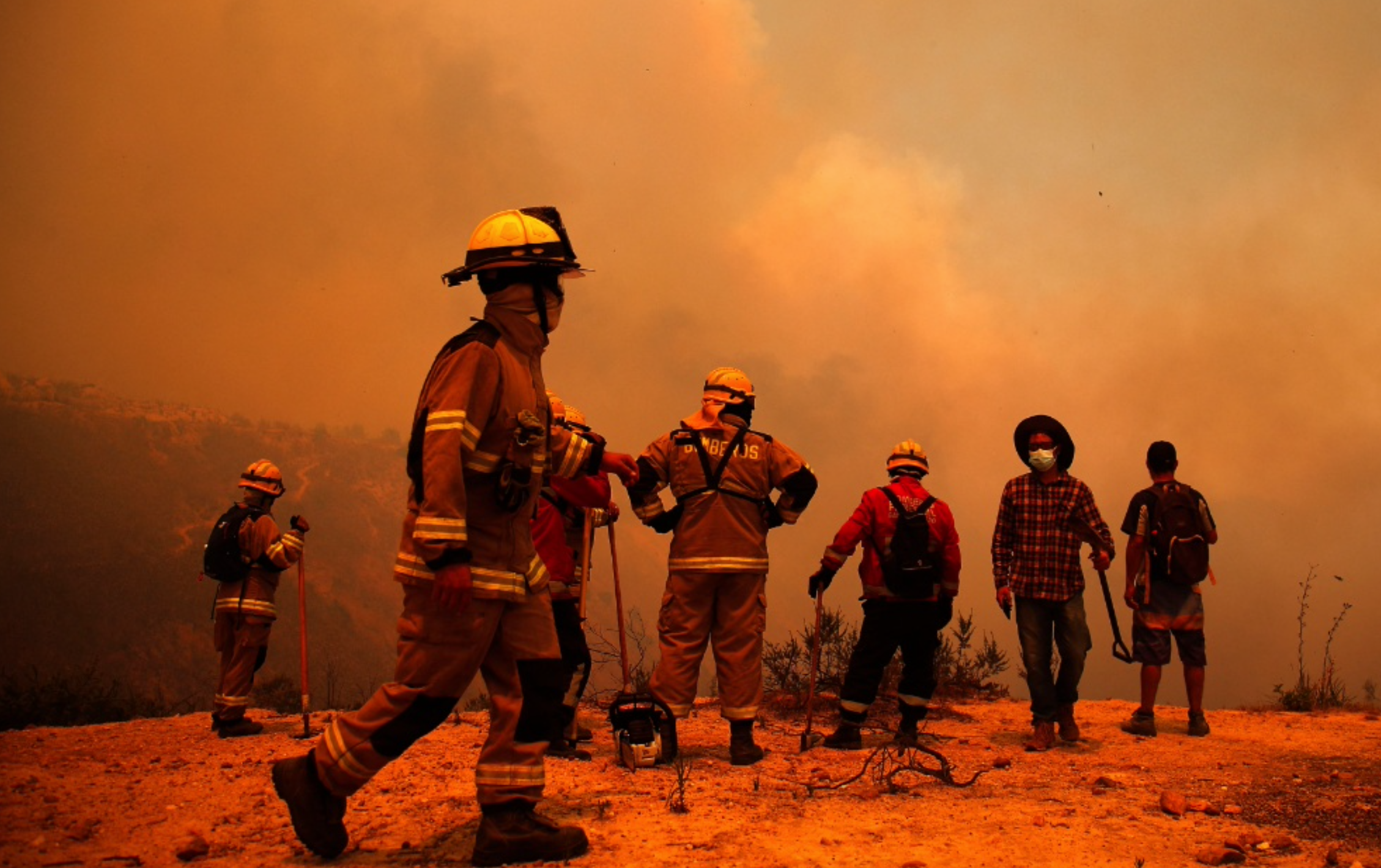 Incendios afectan severamente el turismo en Chile